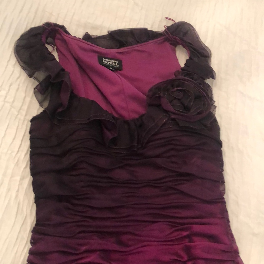 Adrianna Papelle Ruffle dress